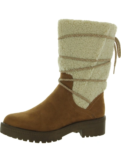 Lifestride Saratoga Womens Microsuede Ankle Winter & Snow Boots In Multi
