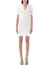 Balmain Dress In Blanc