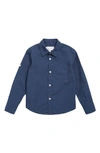 NORDSTROM RACK KIDS' COTTON POPLIN SHIRT