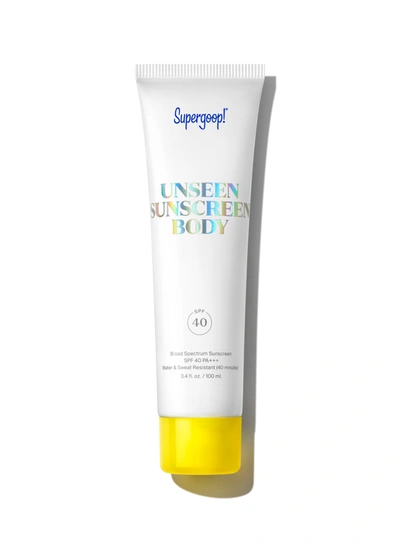 SUPERGOOP UNSEEN SUNSCREEN BODY SPF 40 3.4 FL. OZ. SUPERGOOP!