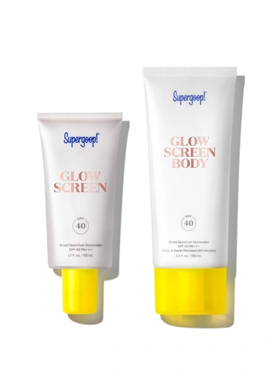 Supergoop Glowscreen Face & Body Set Dawn !