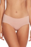 Wolford 3w Mid-rise Briefs In Rose Tan
