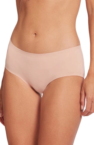 WOLFORD COTTON CONTOUR SEAMLESS HIPSTER BRIEFS