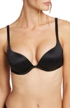 WOLFORD SHEER TOUCH UNDERWIRE PUSH-UP DEMI BRA