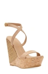 STUART WEITZMAN PLATFORM WEDGE SANDAL