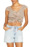 VOLCOM ALL BOOED UP CROP TOP