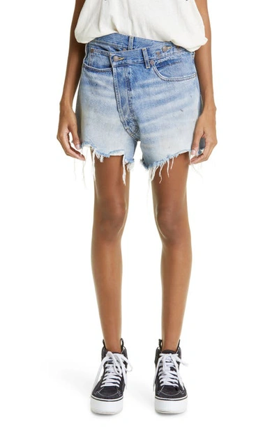 R13 Crossover Shorts Turner Blue 28