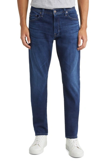 Ag Everett Slim Straight Leg Jeans In Blue