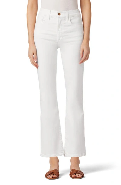 Joe's The Callie High Waist Ankle Bootcut Jeans In White