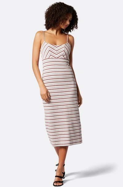 Joie Laurel Stripe Dress In Purple