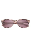 Ted Baker London 57mm Gradient Rectangular Sunglasses In Blush