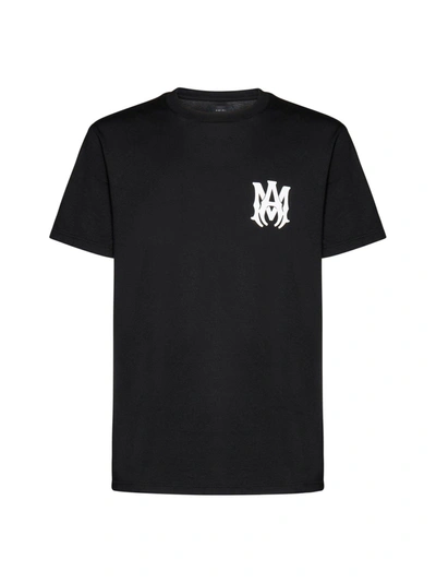 Amiri Logo-print Cotton-jersey T-shirt In Black