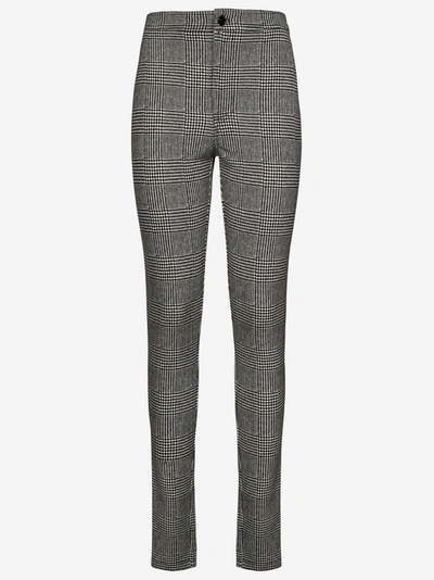 Saint Laurent Trousers In Black