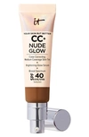 It Cosmetics Cc+ Nude Glow Lightweight Foundation + Glow Serum With Spf 40 And Niacinamide Neutral Rich 1.1 oz / In Neutral Rich