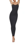 Skims Fits Everybody Lace Long Slipdress In Onyx