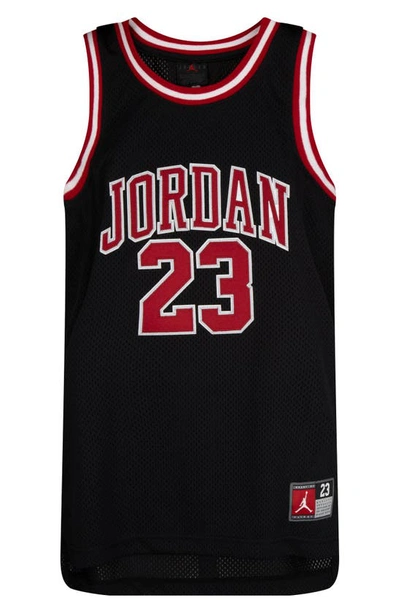 Jordan 23 Jersey - Big Kid In Black