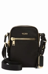 Tumi Persia Crossbody Bag In Black/gunmetal