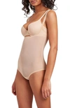 Wolford Formfitting Sheer Tulle Bodysuit In Nude