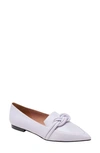 Linea Paolo Marais Pointed Toe Flat In Lavender Fog