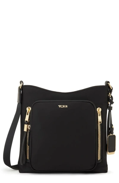 Tumi Tyler Crossbody Bag In Black/ Gold