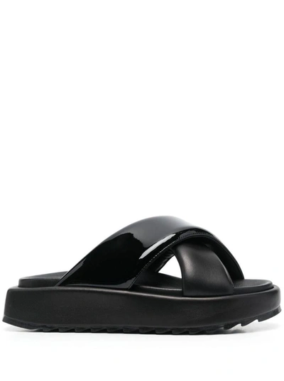 Gia Borghini Black Gia 25 Sandals
