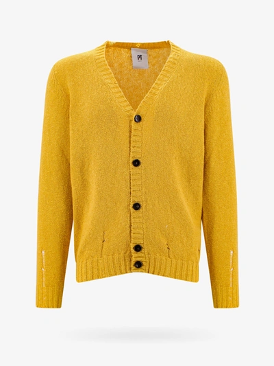 Pt Torino Cardigan In Yellow