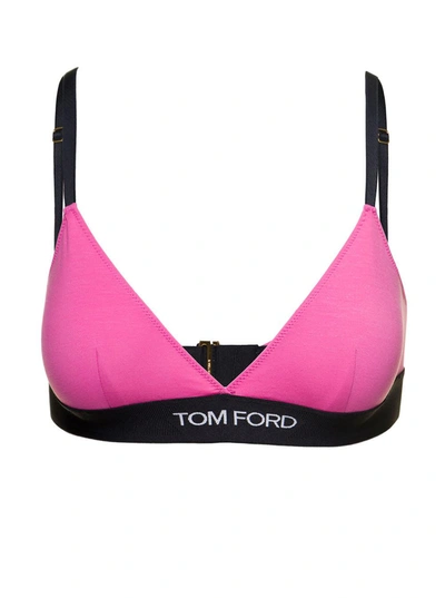 Tom Ford Pink Signature Bra In Dp152 Rosebloom