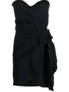 FEDERICA TOSI FEDERICA TOSI RUCHED STRAPLESS DRESS