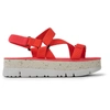 Camper Oruga Up  Sandals In Nylon And Recycled Pet In White