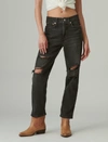 Lucky Brand Women's High-rise 90's Loose Jeans In Black