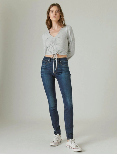 Lucky Brand Women's Bridgette Skinny Jean In Blue