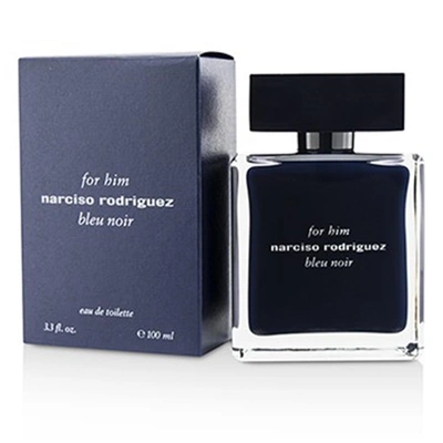 Narciso Rodriguez 190889 For Him Bleu Noir Eau De Toilette Spray For Men, 100 Ml-3.3 oz In Blue