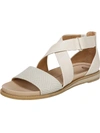 DR. SCHOLL'S KOA WOMENS ANKLE OPEN TOE FOOTBED SANDALS