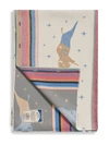 Faherty Doug Good Feather Adirondack Blanket In Ivory Buffalo