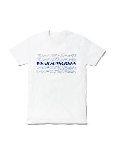 Supergoop Wear Sunscreen Tee X-small ! In White
