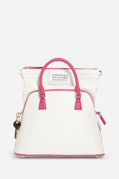 Maison Margiela 5ac Mini Handbag In T4332 White