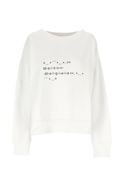 Maison Margiela Sweatshirt In 100