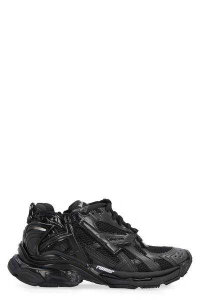 Balenciaga Runner Sneakers In Black