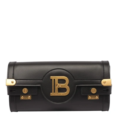 Balmain Black Flap Pouch