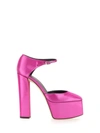 Giuseppe Zanotti Fuchsia Fuchsia Bebe Leather Pumps In Purple