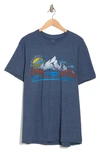 FLAG AND ANTHEM SCENIC MOUNTAIN SHORT SLEEVE T-SHIRT