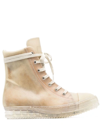Rick Owens Sneakers Im Used-look In 211010 Natural/clear