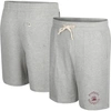 Colosseum Heather Gray Montana Grizzlies Love To Hear This Terry Shorts In Heather Gray