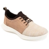 Thomas & Vine Men's Hadden Knit Casual Sneakers Men's Shoes In Beige