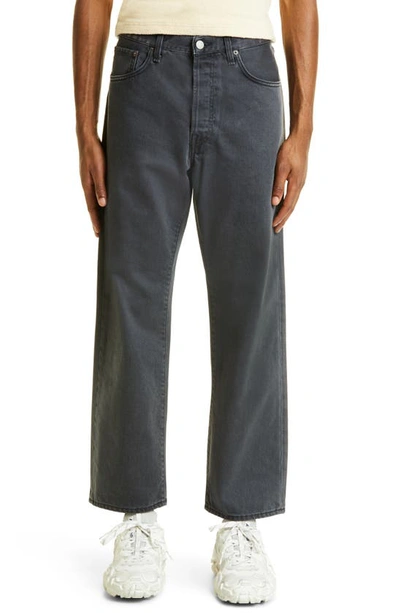 Acne Studios 2003 Relaxed Fit Jeans In Dark Grey/ Grey