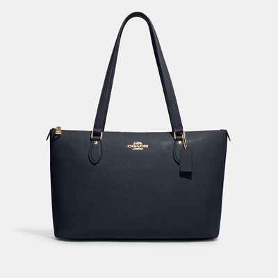 Coach Outlet Gallery Tote In Black