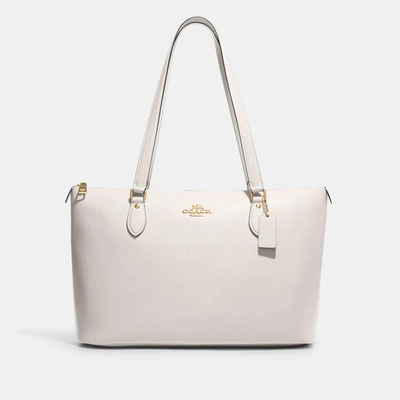 Coach Outlet Gallery Tote In White
