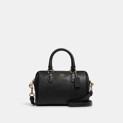 Coach Outlet Mini Rowan Crossbody In Black