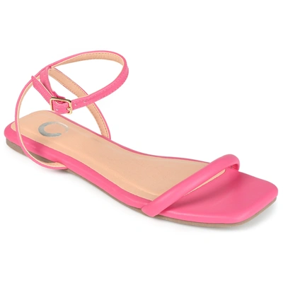 Journee Collection Collection Women's Veena Sandal In Pink