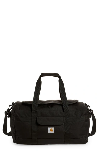 Carhartt Jack Canvas Duffle Bag In Black